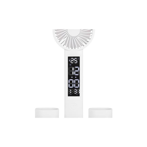 MasterLED Summer 9W-os asztali lámpa beépített ventilátorral, 3000-6500K, fehete