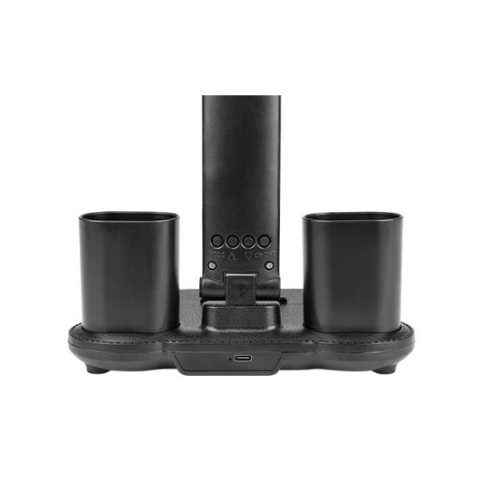 MasterLED Summer 9W-os asztali lámpa beépített ventilátorral, 3000-6500K, fekete