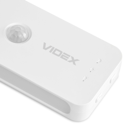 Videx felfelé és lefelé világító, beépített LED-es újratölthető lámpa, mágneses hátlappal, 3000-6500K