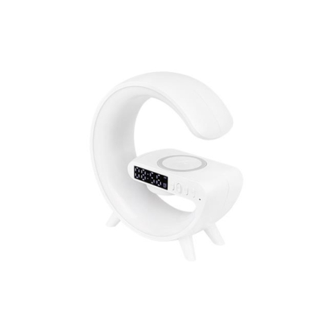 MasterLED QI 5W-os RGB, újratölthető asztali lámpa beépített hangszóróval