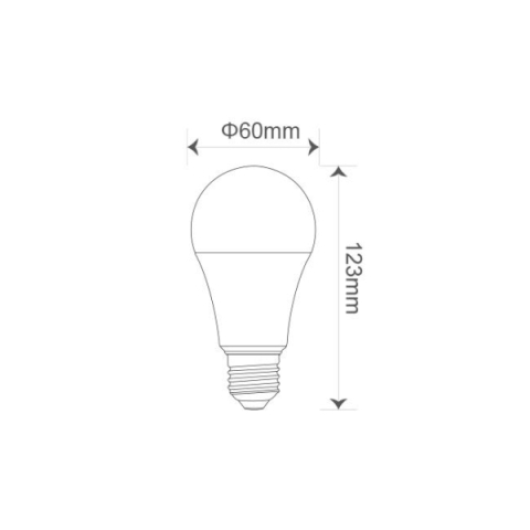 MasterLED E27-es foglalatú 10 W-os, mozgásérzékelős izzó natúr fehér