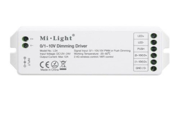 Mi Light Mono RF 12/24V 12A vezérlő FUT-LS4