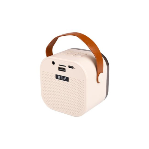 MasterLED Hordozható karaoke szett Bluetooth hangszóróval és 2 mikrofonnal