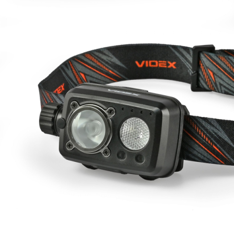 Videx LED Fejlámpa újratölthető akkumulátorral, 600 lm, 5000K, H189