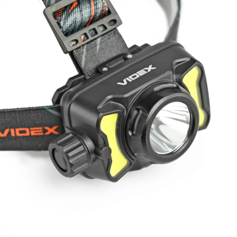 Videx LED Fejlámpa újratölthető akkumulátorral, 700 lm, 5000K, H147