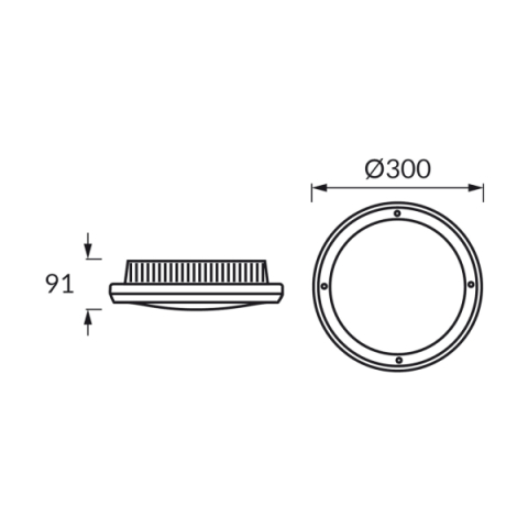 Strühm Ramen 2xE27-es foglalatú kerek alakú fekete színű mennyezeti lámpa