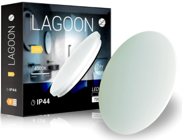 Lagoon 72 W-os ø600 mm kerek natúr fehér mennyezeti lámpa IP44-es védettségű 