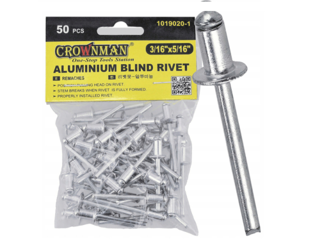 Crownman Popszegecs 3/16 ‘x5/16’