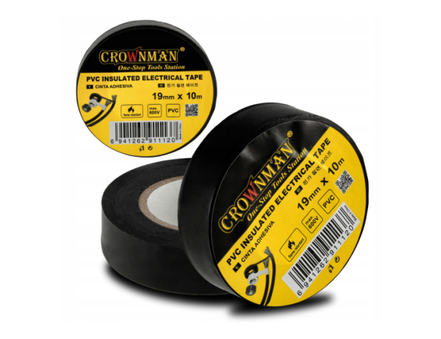Crownman Szigetelőszalag 0.13mm.19mm.10m 