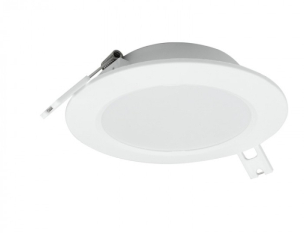 EcoLight 6 W-os süllyesztett natúr fehér, kör alakú LED-es mennyezetlámpa 