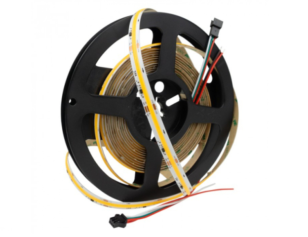 EcoLight COB Digitális Led szalag melegfehér 810 lm/méter, 9 W/méter, 12 V, IP20, 5m / ...