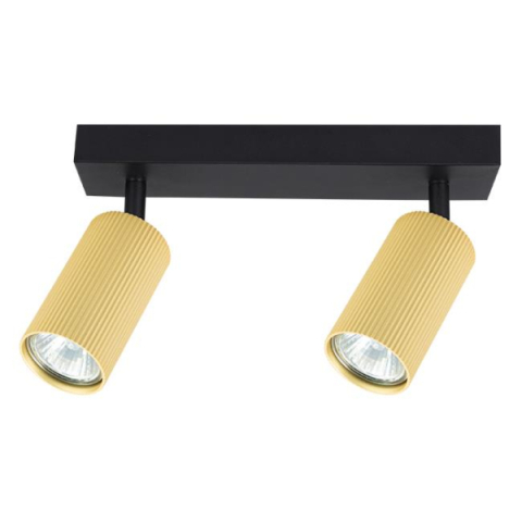 MasterLED Lucerno dupla LED fali lámpa, 2xGU10, Arany 